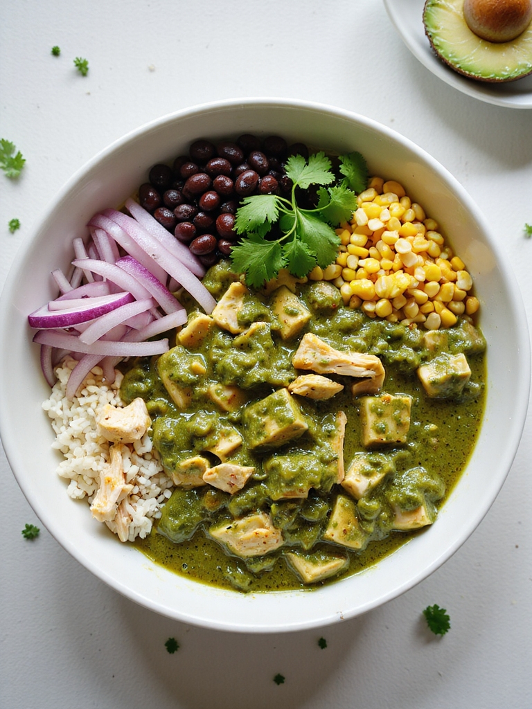 bright slow cooker tomatillo chicken