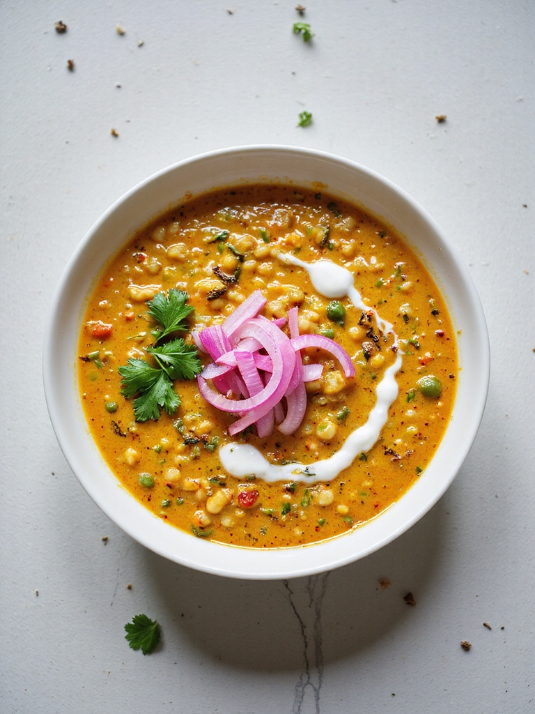 creamy coconut red lentils