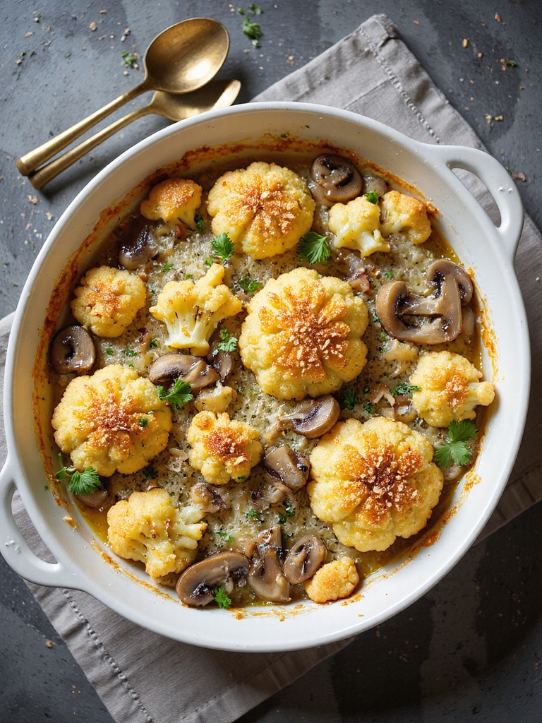 creamy gruy re cauliflower gratin