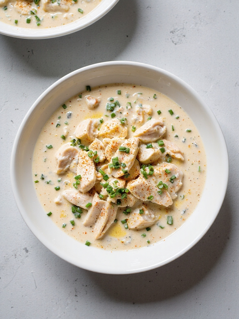 creamy slow cooker greek chicken