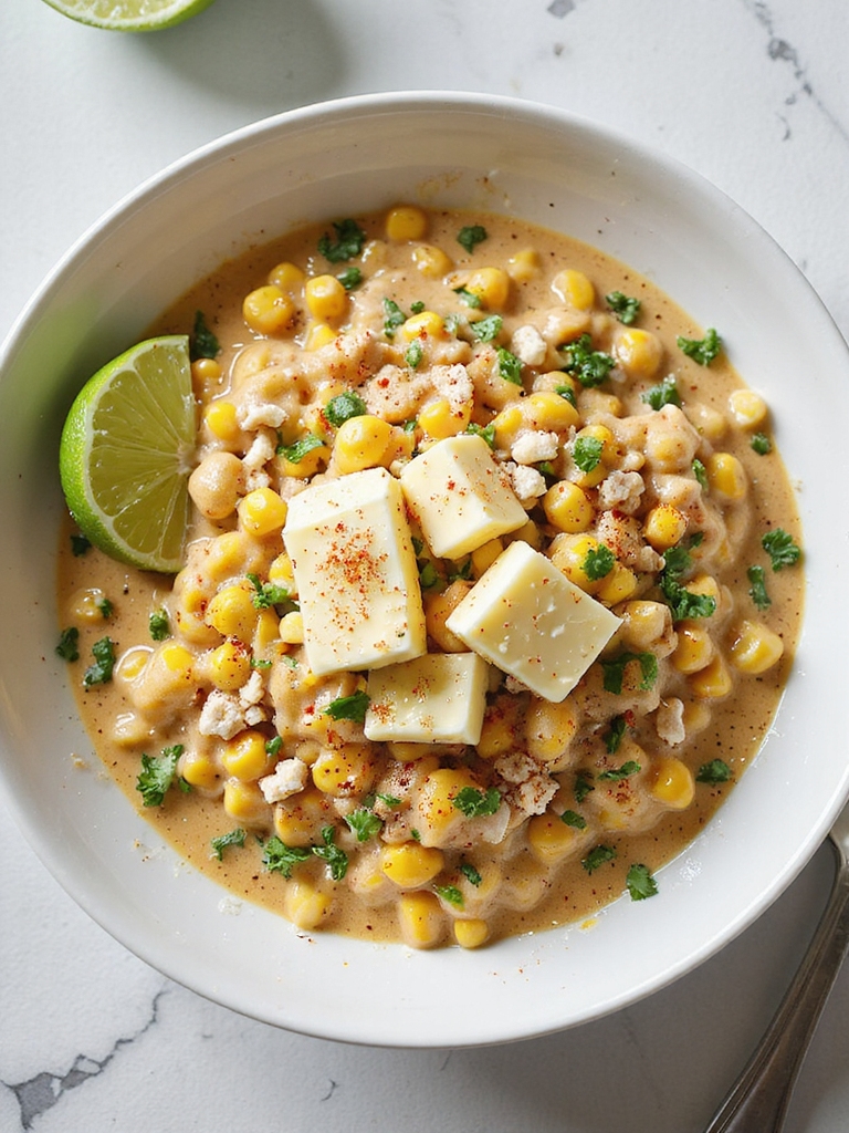 honey lime cotija crockpot corn