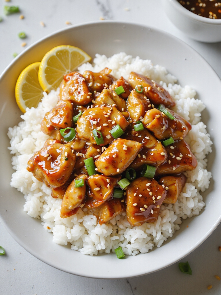 slow cooker sticky honey garlic chicken