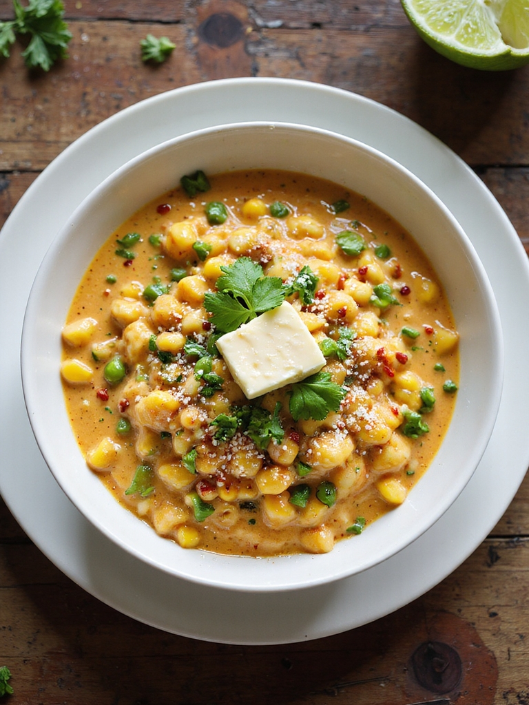 smoky creamy slow cooker corn