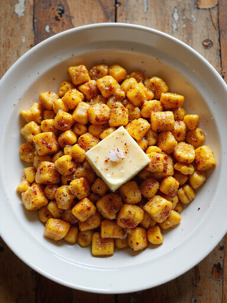 sweet buttery slow cooked corn