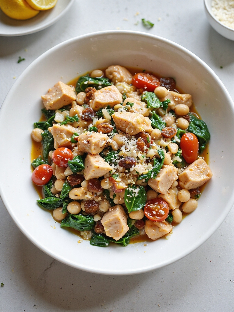 tuscan creamy slow cooker chicken